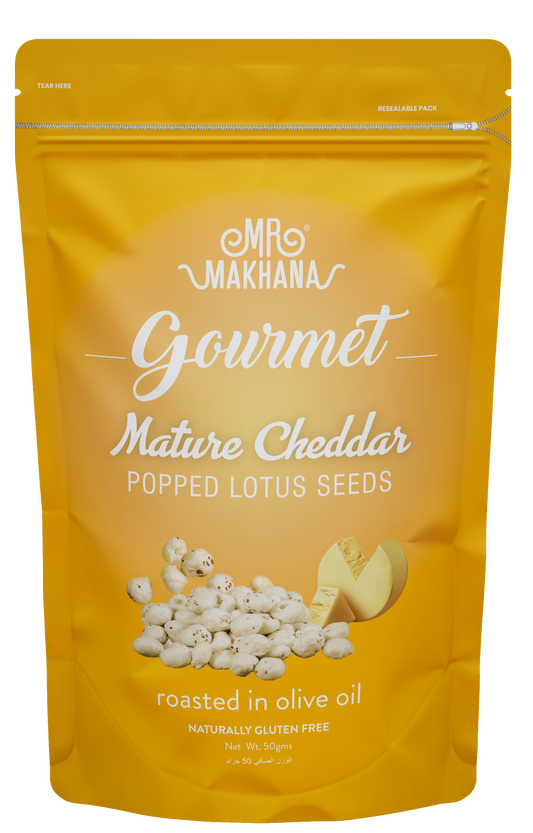 Mr Makhana Gourmet Range (50/65 gm) (Lotus Seeds)