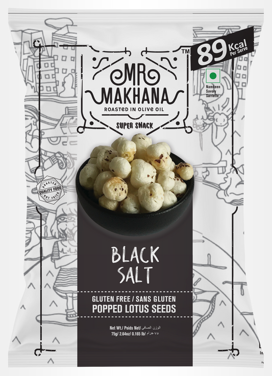 Mr Makhana Classic Range (25 gm) (Lotus Seeds)