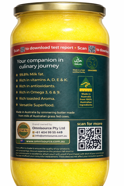 Pure Pantry Desi Ghee (Clarified Butter) (1/2 ltr)