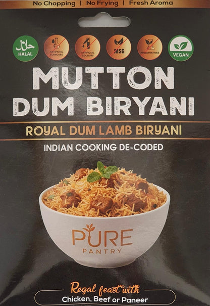 Pure Pantry Mutton Dum Biryani 50 gms