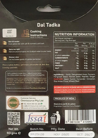 Pure Pantry Dal Makhani Blend 60 gms