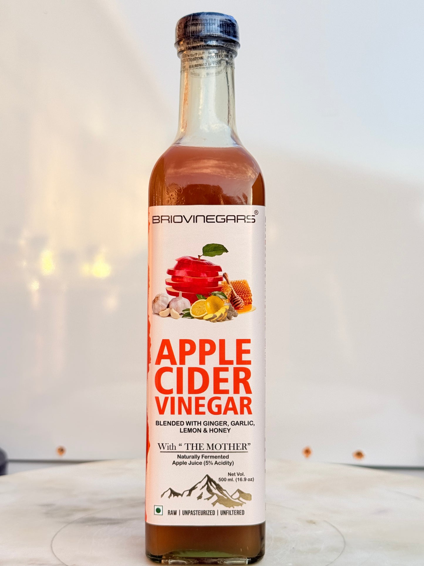 Briovinegars : Organic Mother Vinegar (500 gm)