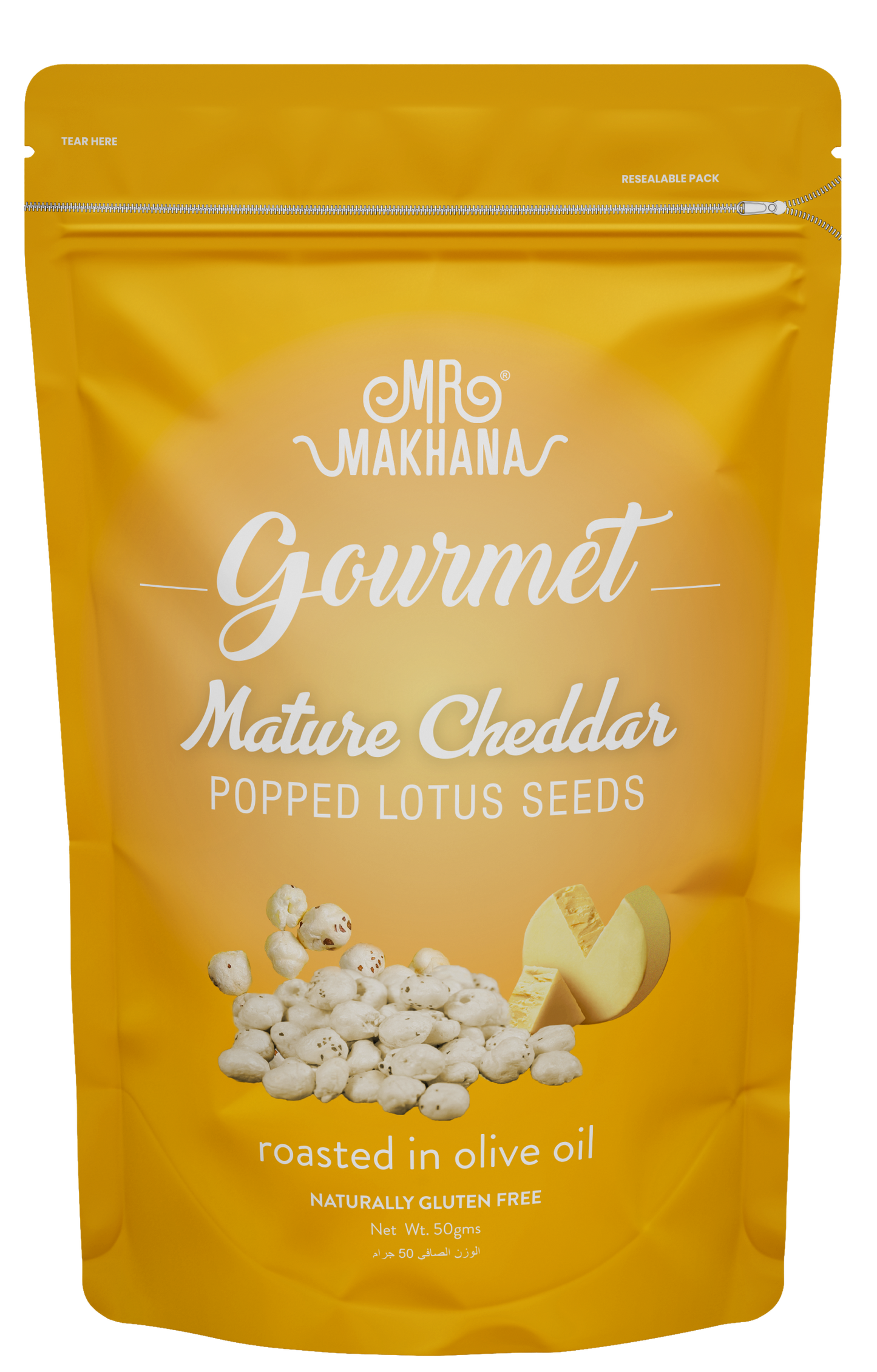 Mr Makhana Gourmet Range (50/65 gm) (Lotus Seeds)