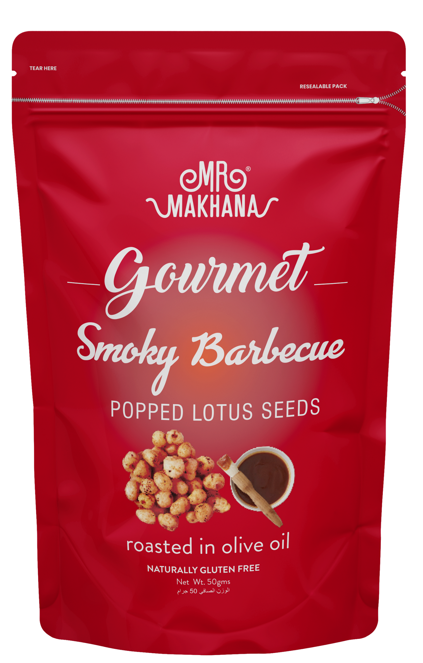 Mr Makhana Gourmet Range (50/65 gm) (Lotus Seeds)